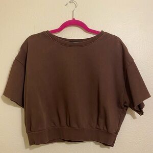 brown sweatshirt top🧸